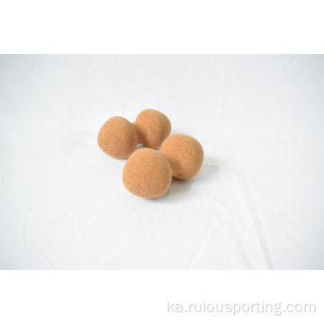 Cork Yoga Massage Ball Round Handheld სავარჯიშოები აქსესუარები